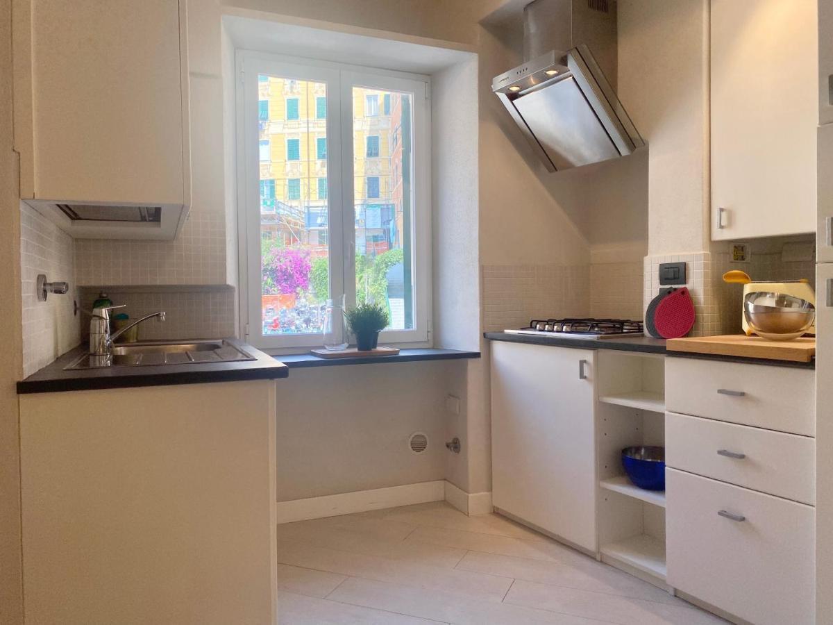 Casaviva - Lovely Mini-Loft In Camogli With Ac Apartman Kültér fotó